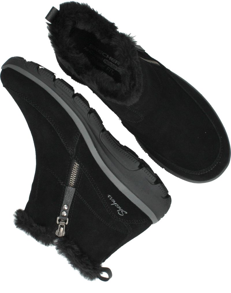 Skechers Relaxed Fit Easy Going Cool Zip! Boots Zwart Dames