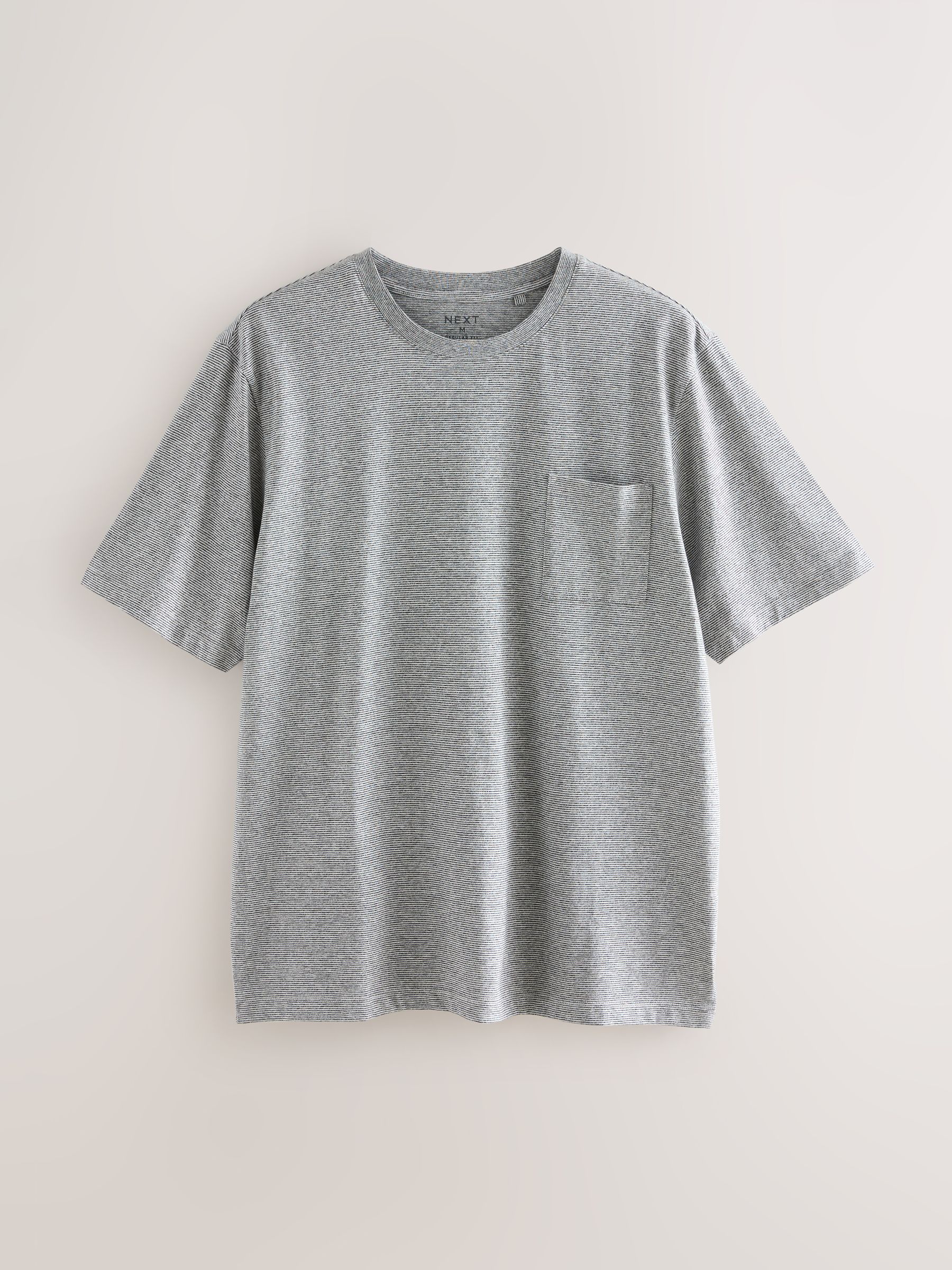 Grijs - Short Sleeve Cuffed Jersey Pyjamas Set