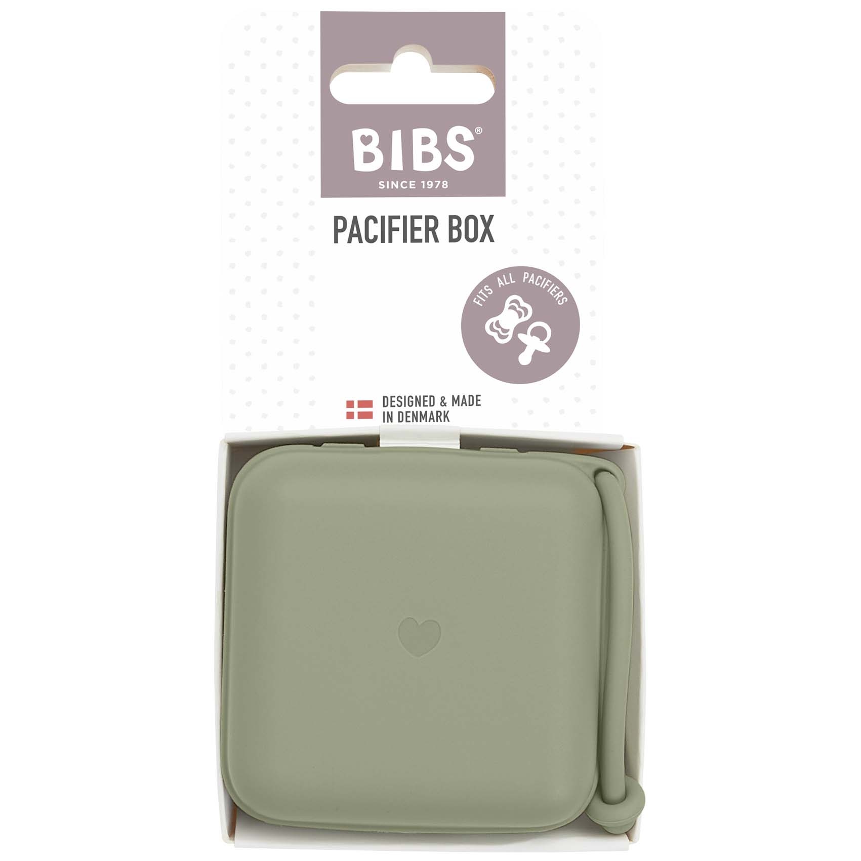 Bibs fopspeendoosje groen
