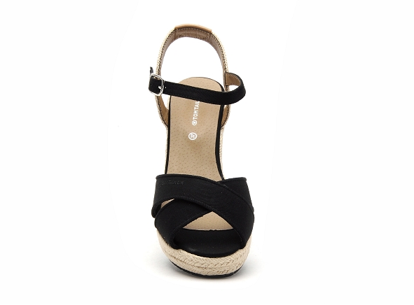 Tom tailor nu pieds talons femme 5390010001 noir