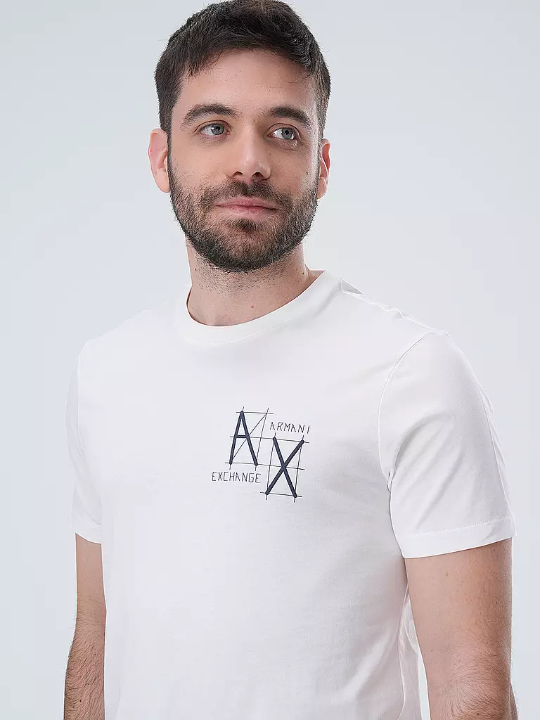 ARMANI EXCHANGE T-Shirt weiss