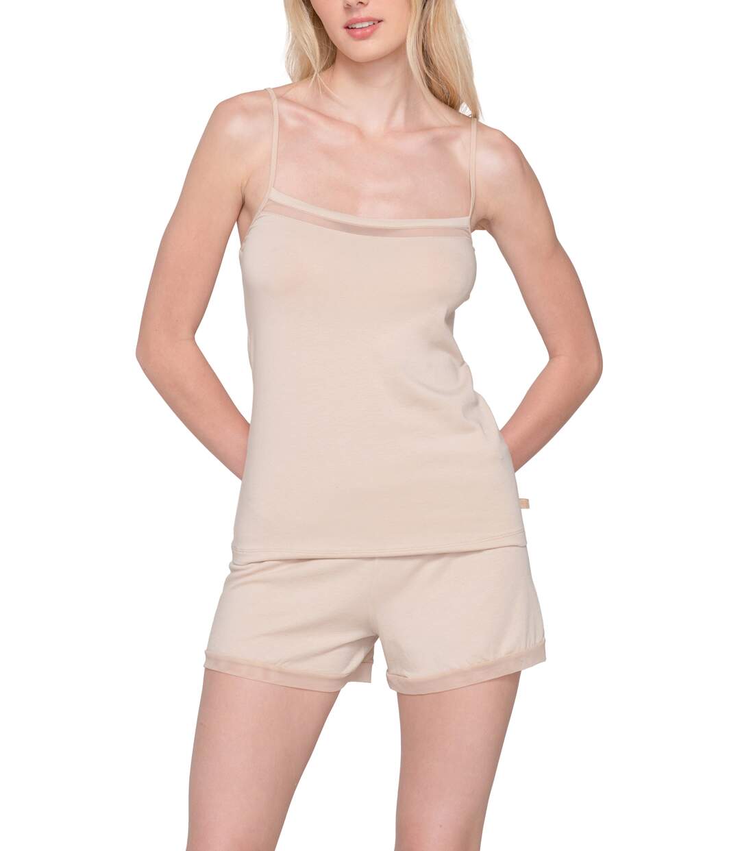 Caraco fines bretelles Cotton Touch Luna Splendida