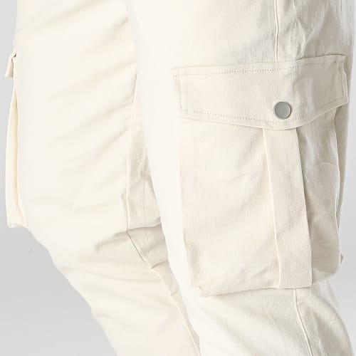 Pantalon Cargo Ecru