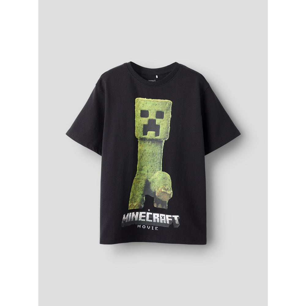 Køb Name It Black Nkmnoran Minecraft Ss Nreg Top Lnoos Bfu