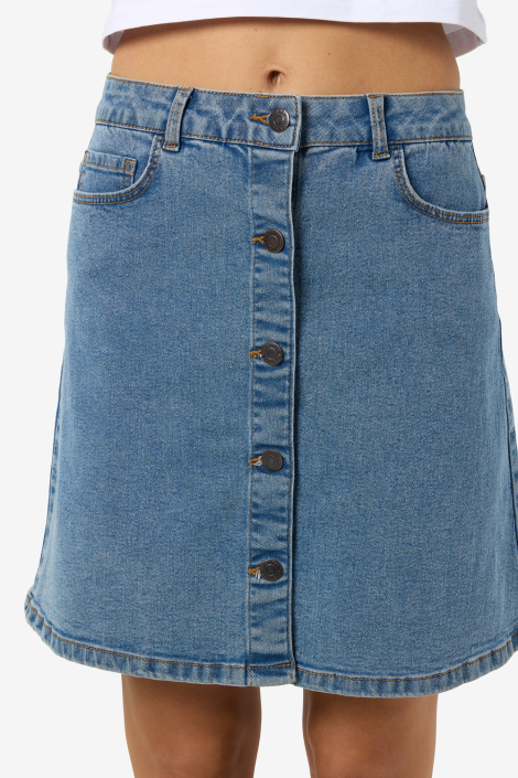 Noisy may blauwe dames rok
