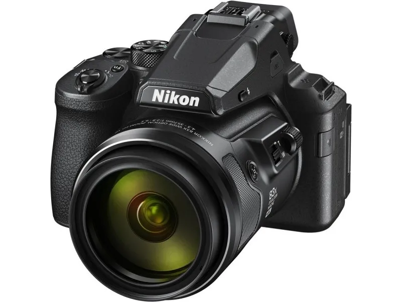 Nikon Coolpix P950, 16 MP, 4608 x 3456 pixel, CMOS, 83x, 4K Ultra HD, Sort