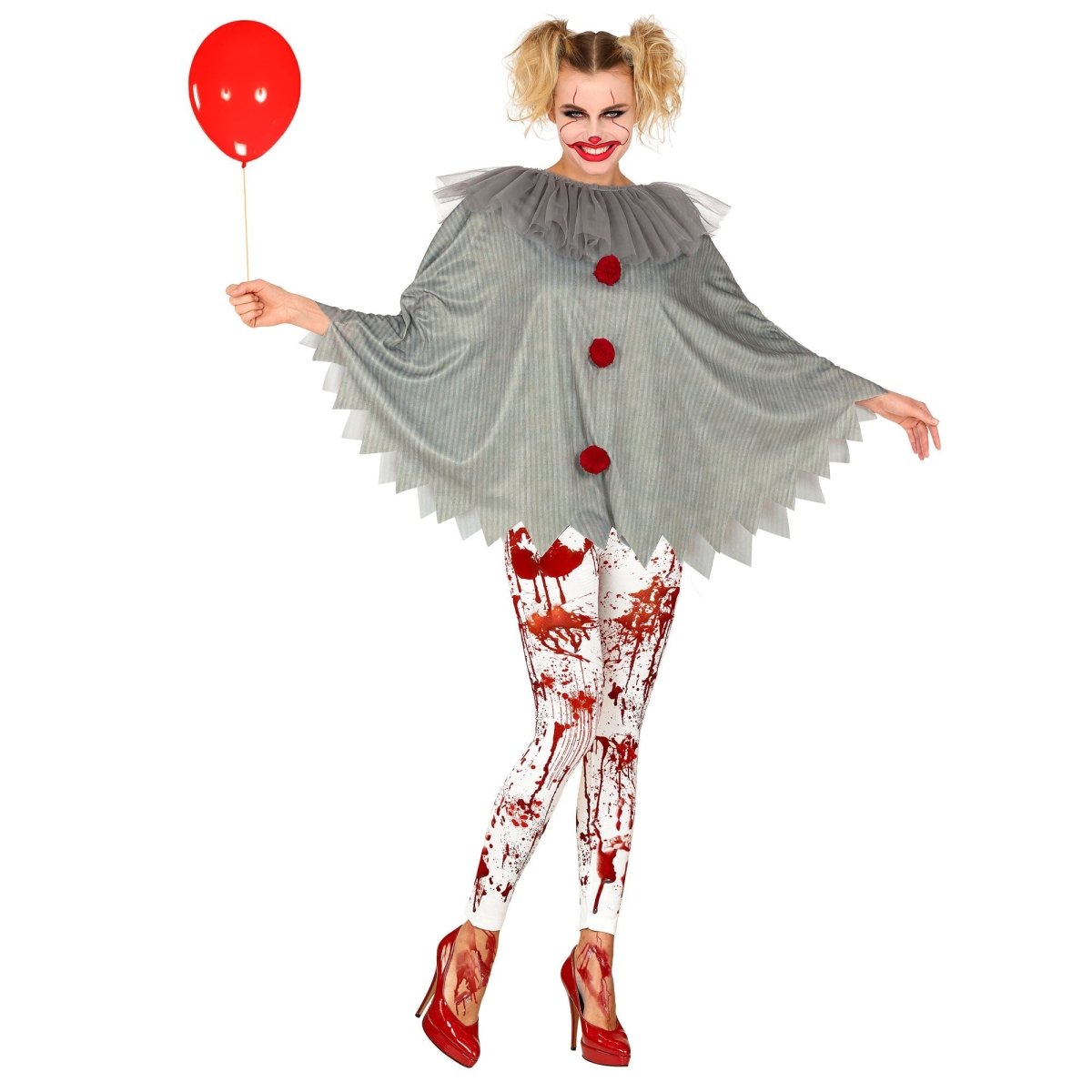 Halloween Poncho Clown