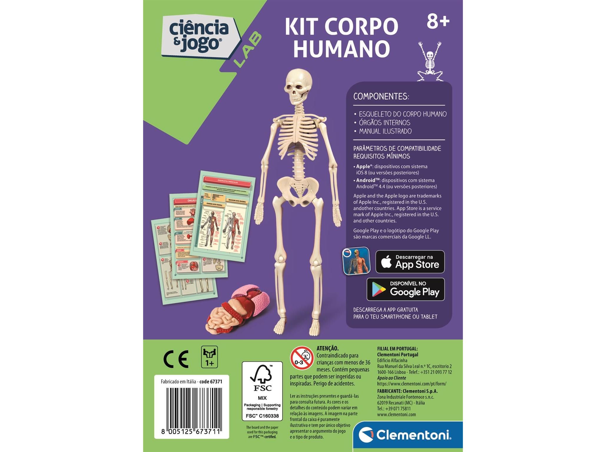 KIT CORPO HUMANO  CLEMENTONI