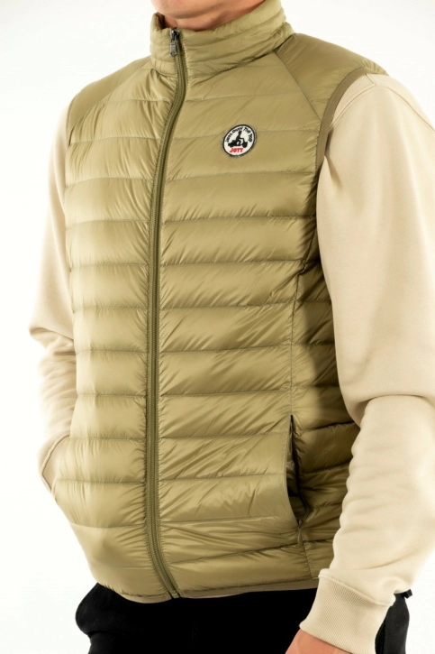Gilets ss manche jott doudoune sans manchetom 205 kaki clair
