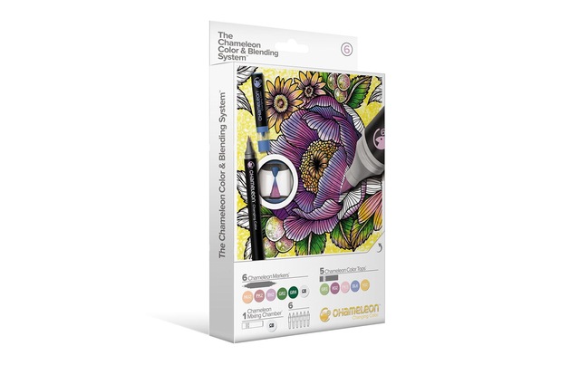 Tintenroller »Chameleon Chameleon Brus« 3D-Effekt, Farbwechsel, Verwischbar, Wasserfest
