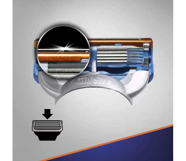 Gillette Fusion5 Rasierklingen 8 Stück