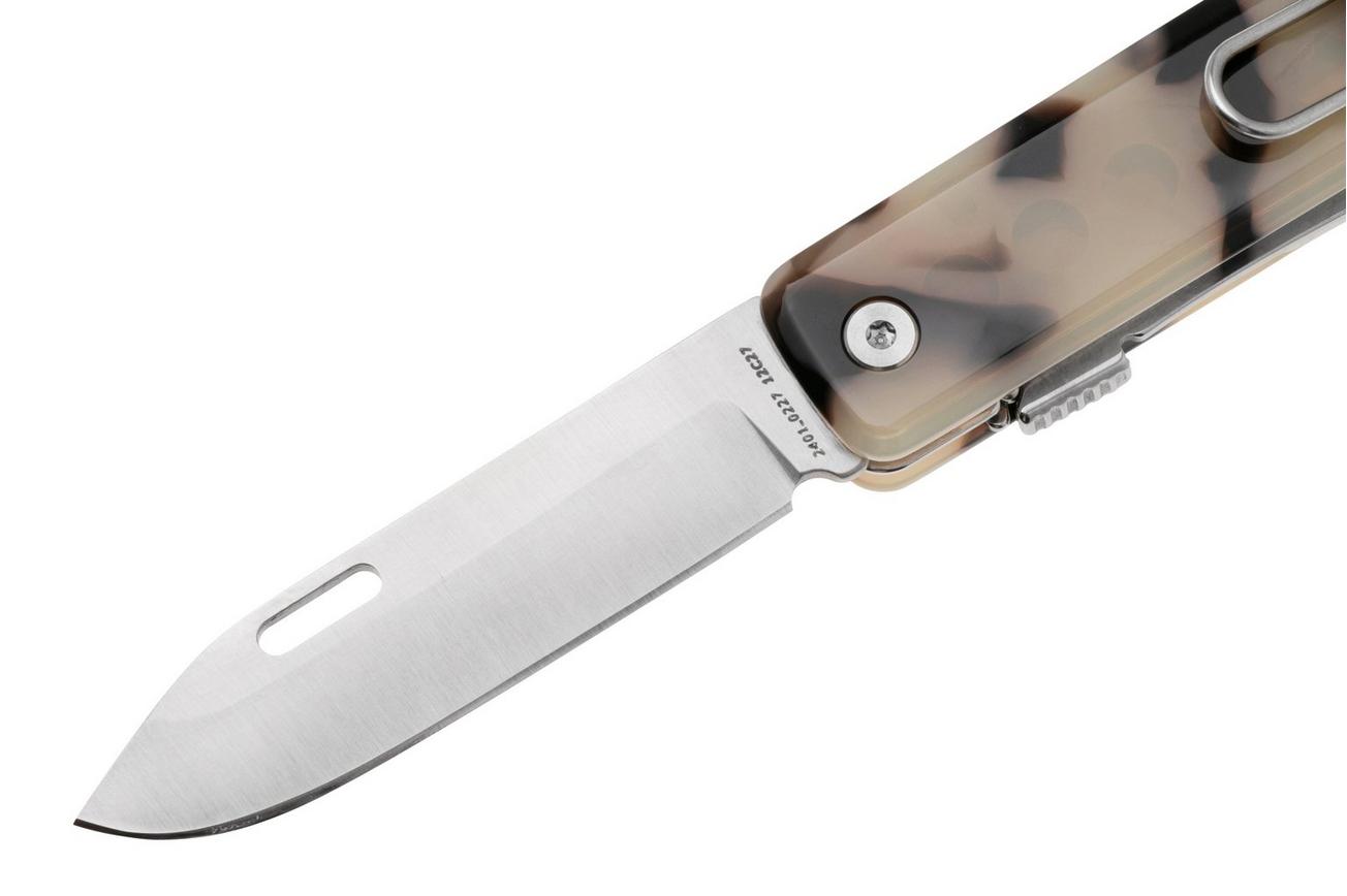 The James Brand The Ellis KN119236-00 Scissors, Desert Tortoise Eco-Acetate, zakmes