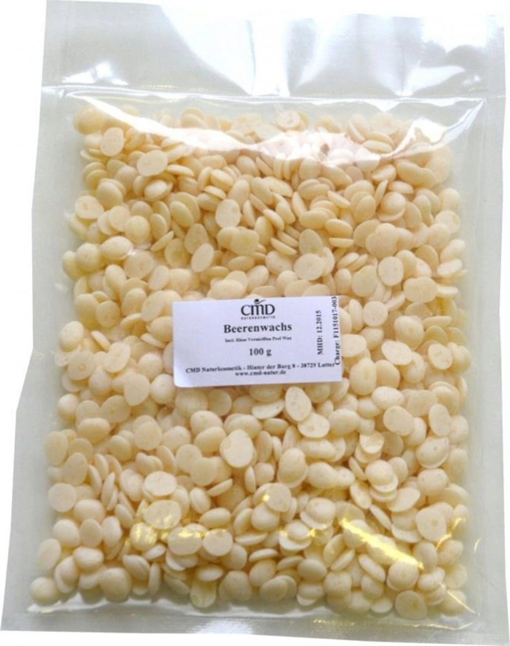 CMD Naturkosmetik  Beerenwachs in Pellets, 100 g
