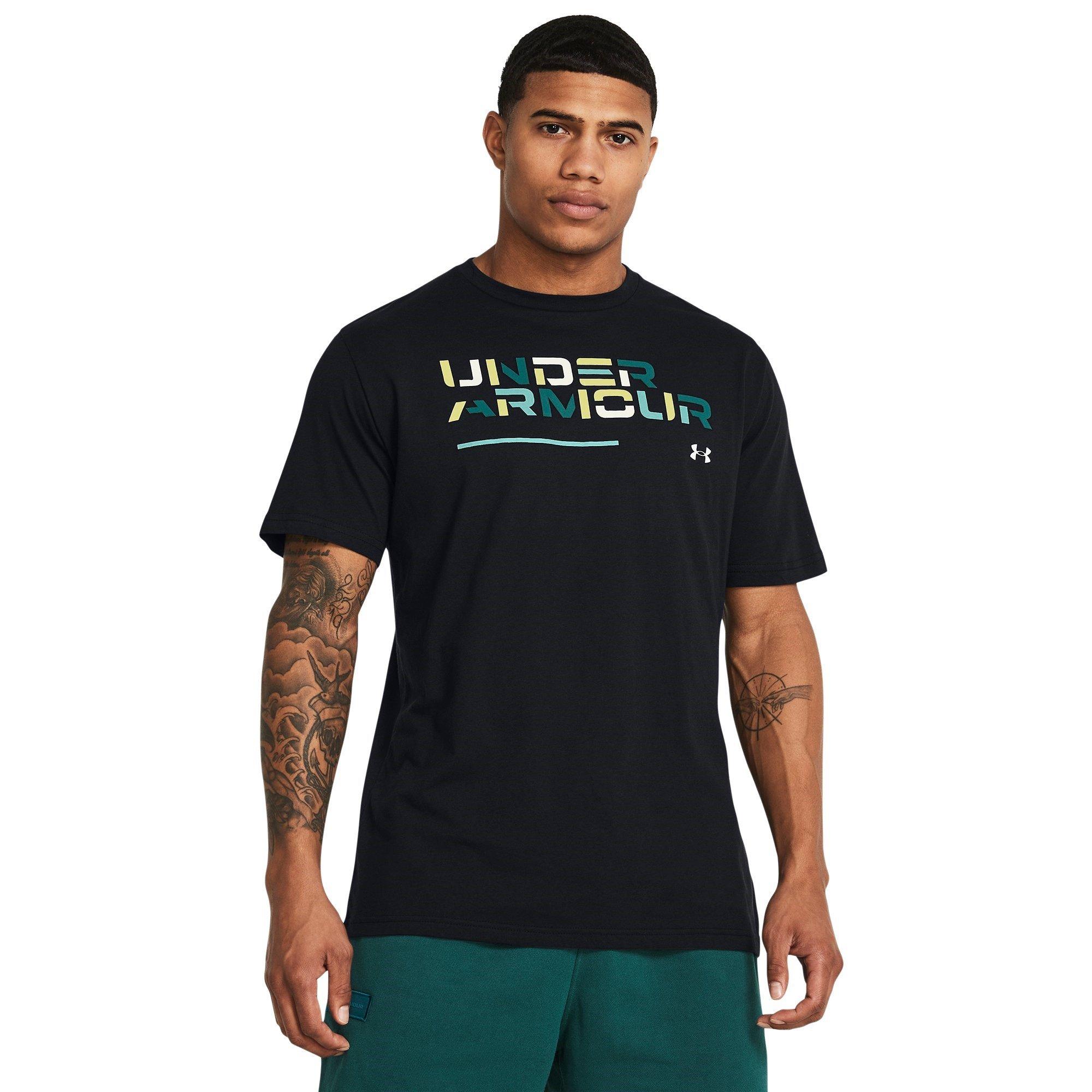 Under Armour UA Colorblock Wordmark SS