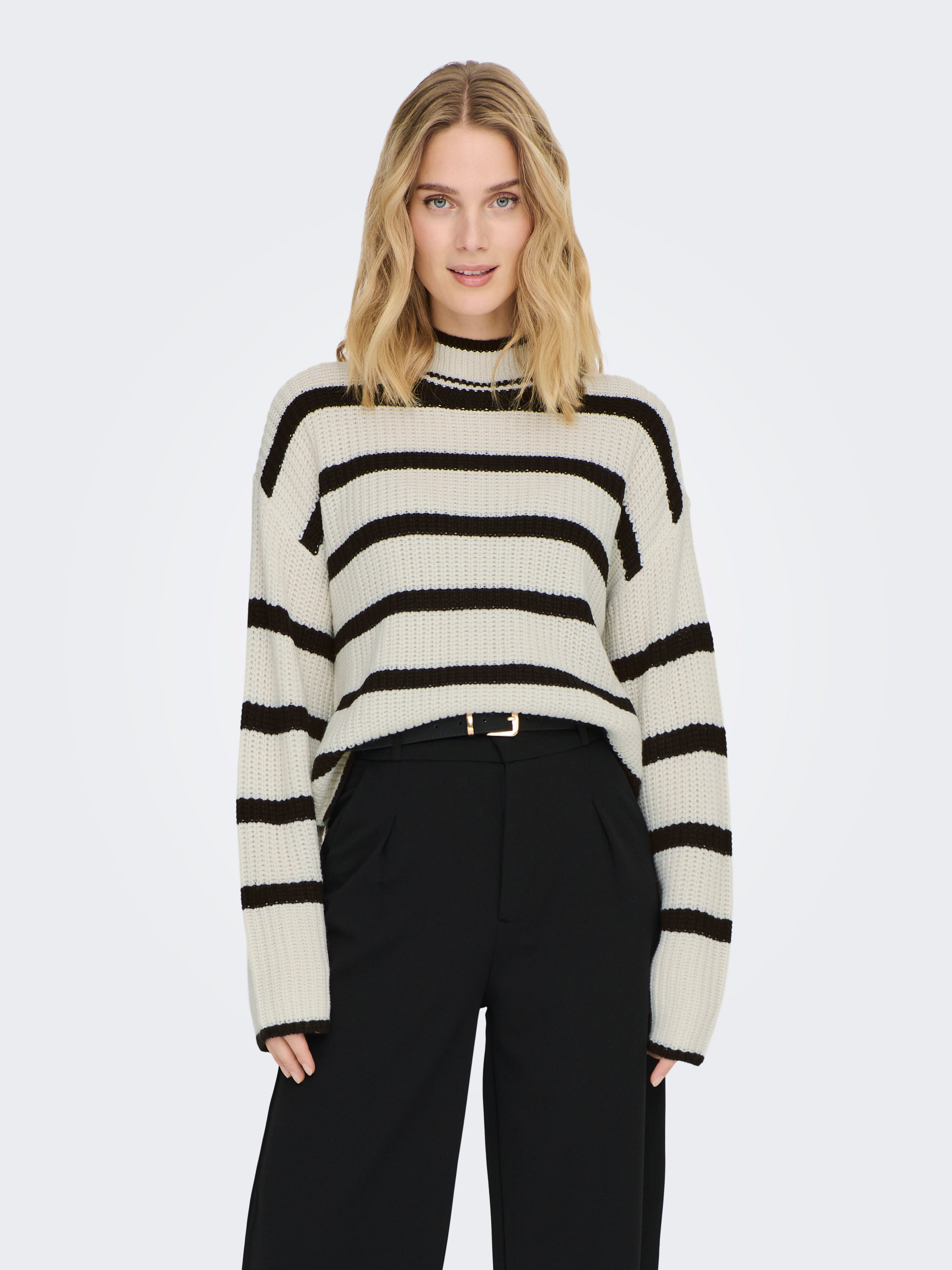 JDYJUSTY Strickpullover Eggnog