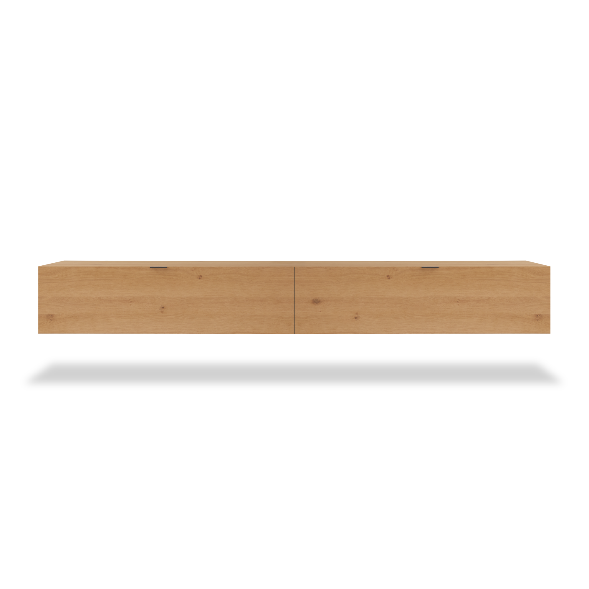 Tv meubel Woody hangend met klep 240 eiken