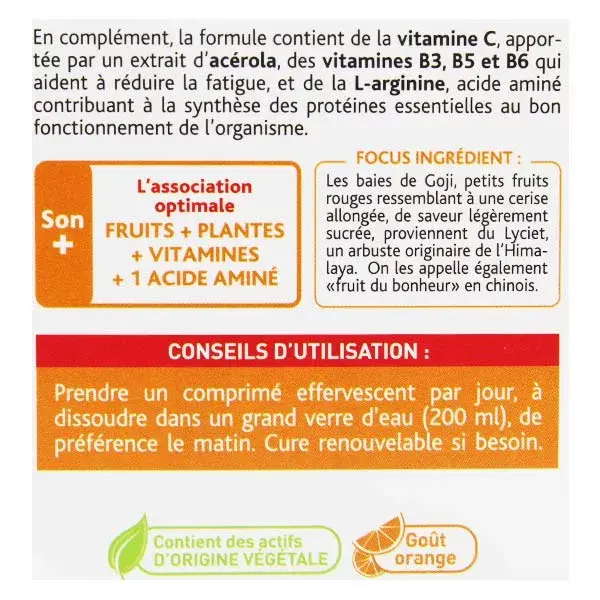 Nutreov Physcience Stim E Energy Booster 5G 20 comprimés effervescents