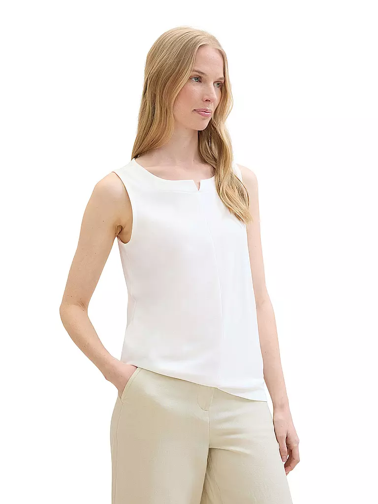 TOM TAILOR Top  weiss