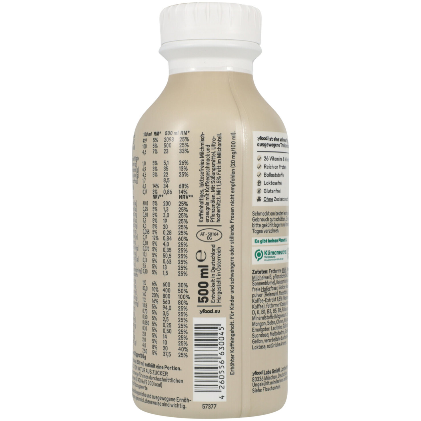 YFood Trinkmahlzeit Cold Brew Coffee