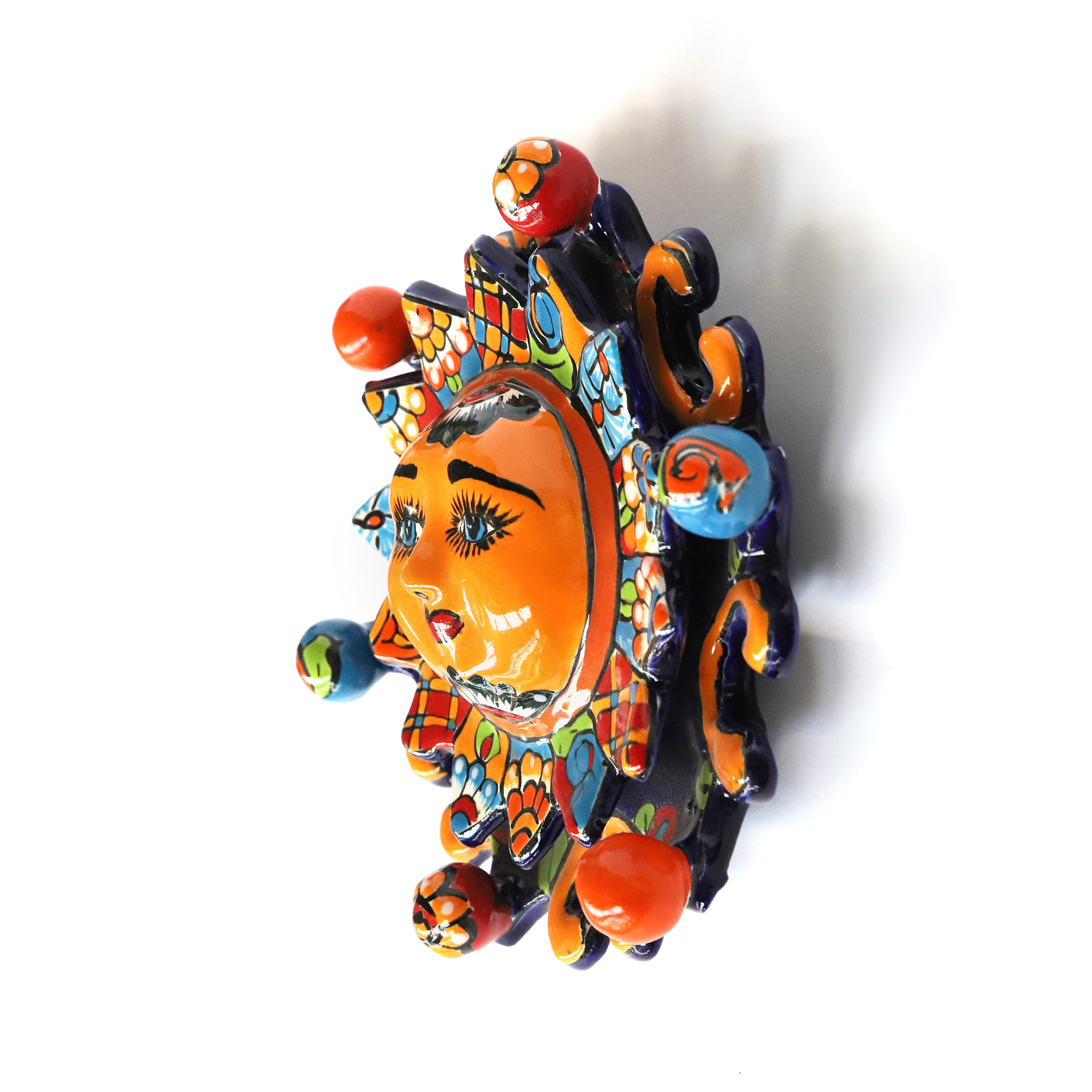 Keramik-Wandschmuck 'Esperas', multicolor, Ø 20 cm, L 5 cm günstig bestellen