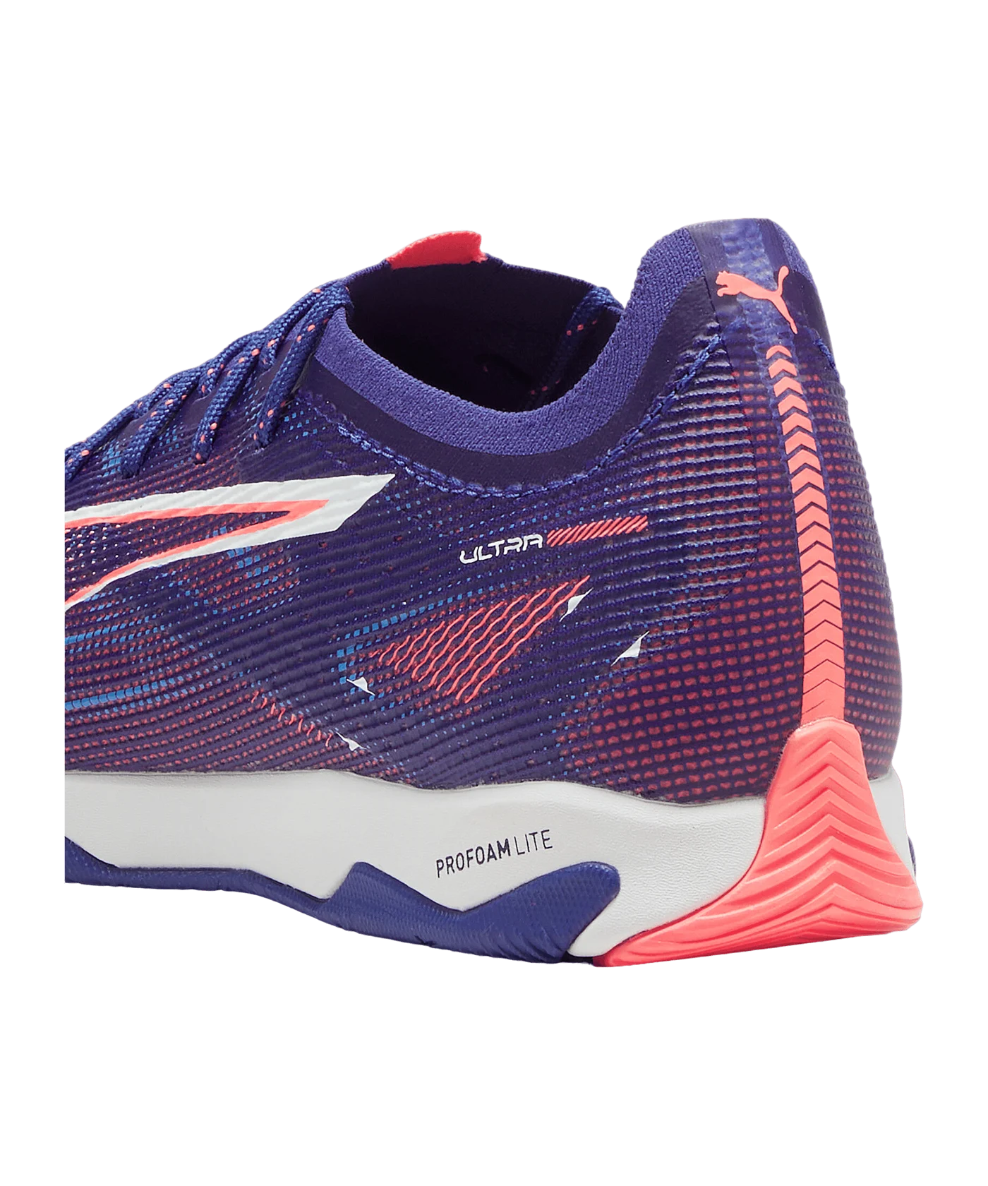 PUMA ULTRA 5 Pro Court IN Formula Lila Weiss F01