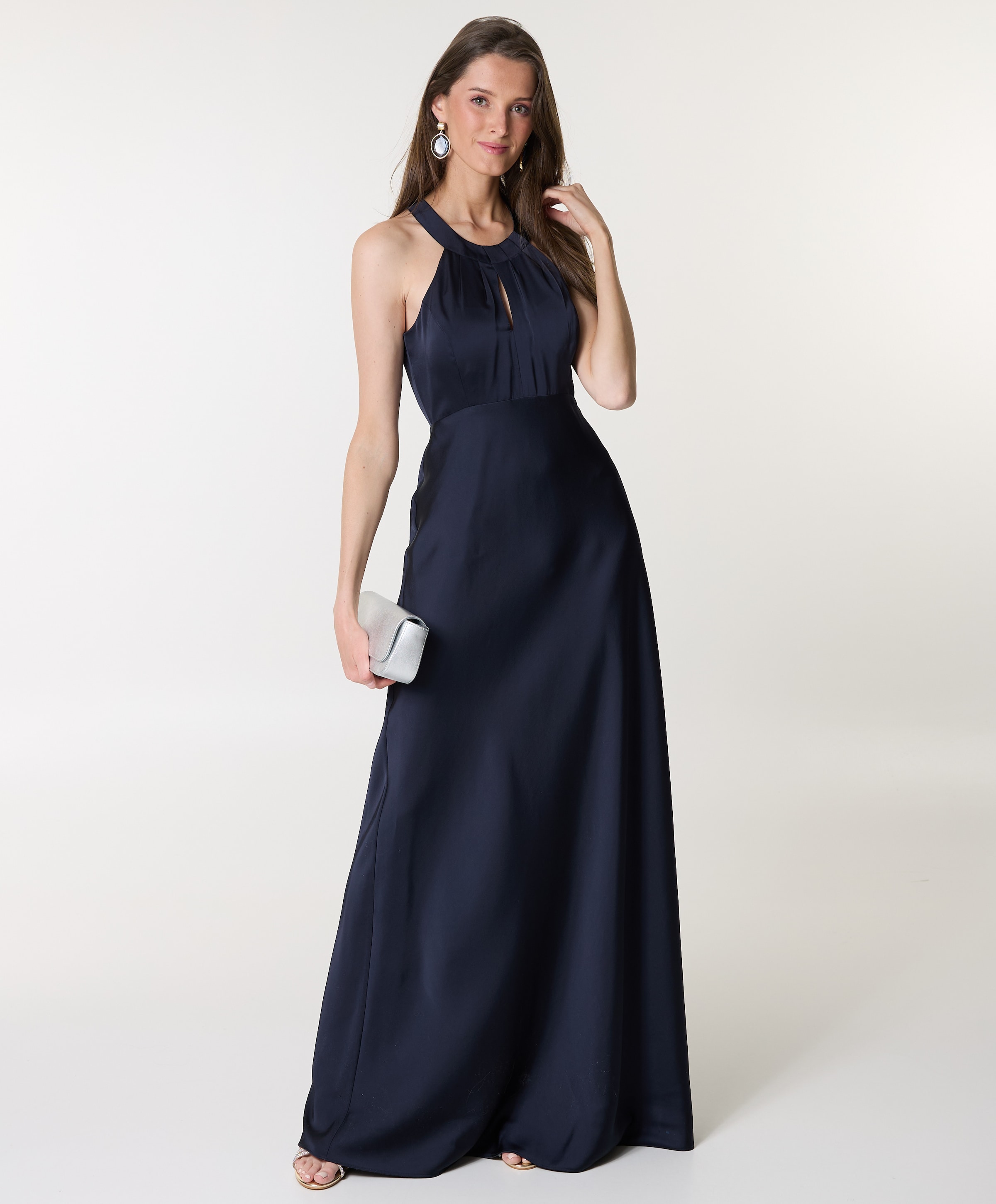 Vera Mont Dames jurk blauw