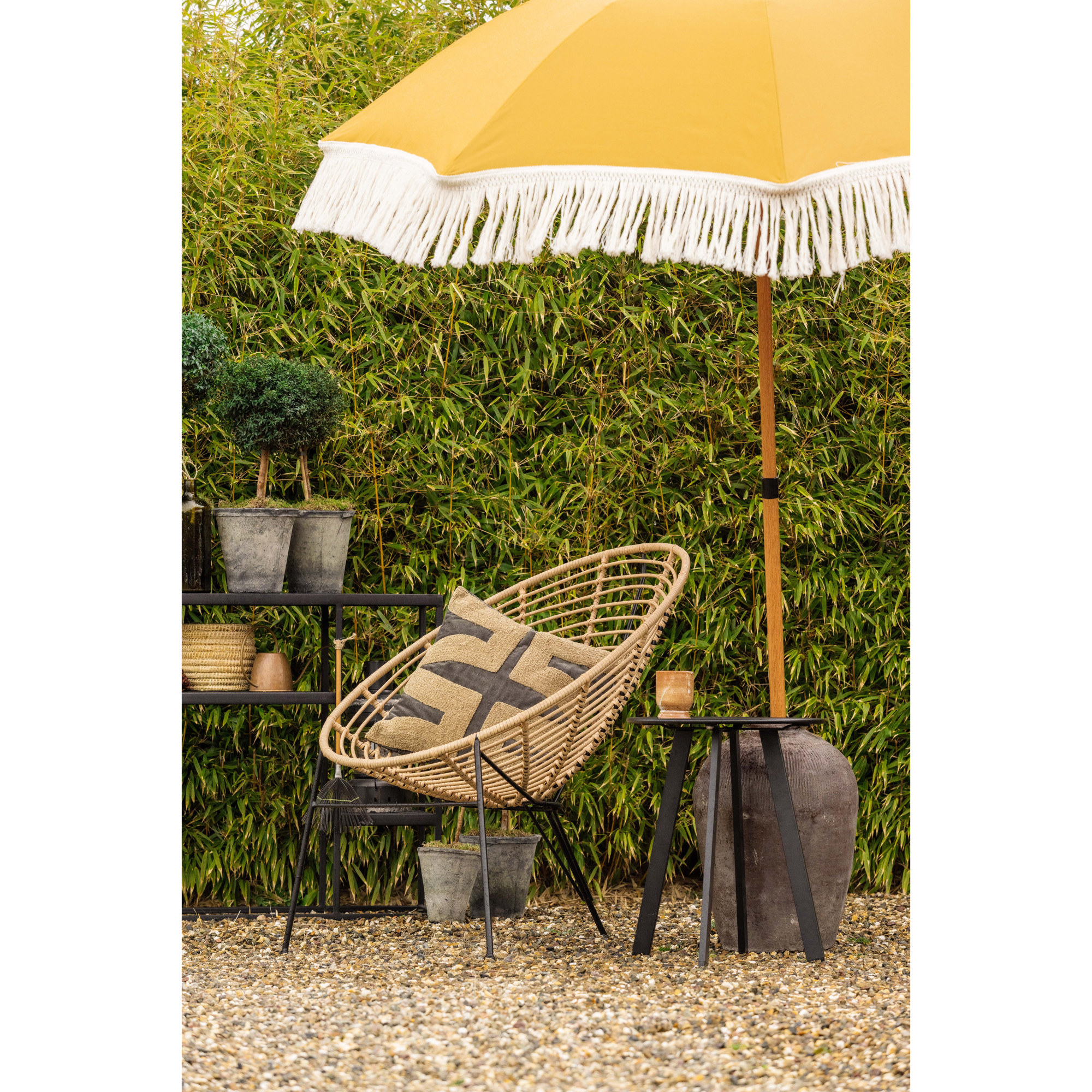 loungestoel Jane Jane loungestoel - Naturel