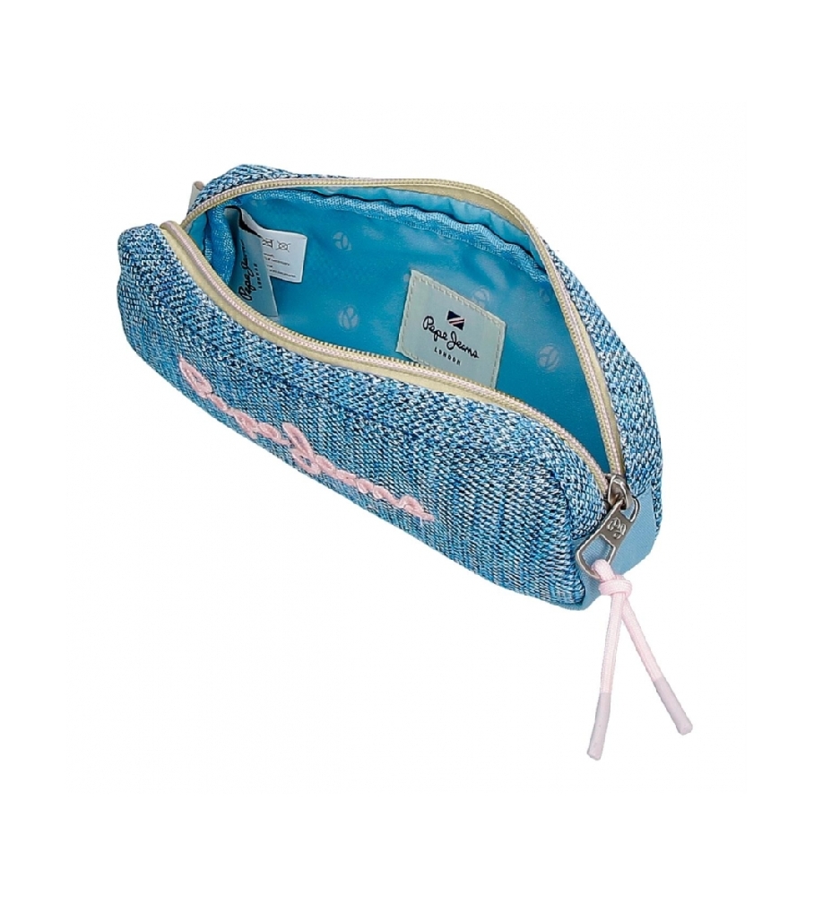 Estojo para lápis Pepe Jeans Lena Azul