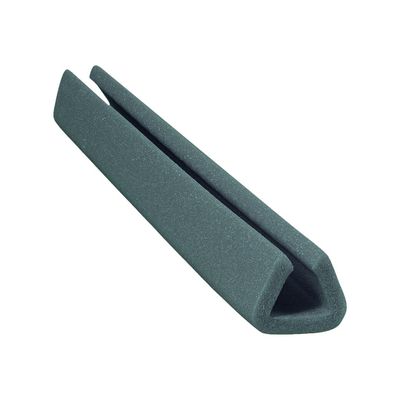 Antalis - Profilé en mousse en forme de U - 7,6 cm x 2 m - polyéthylène recyclé - bleu