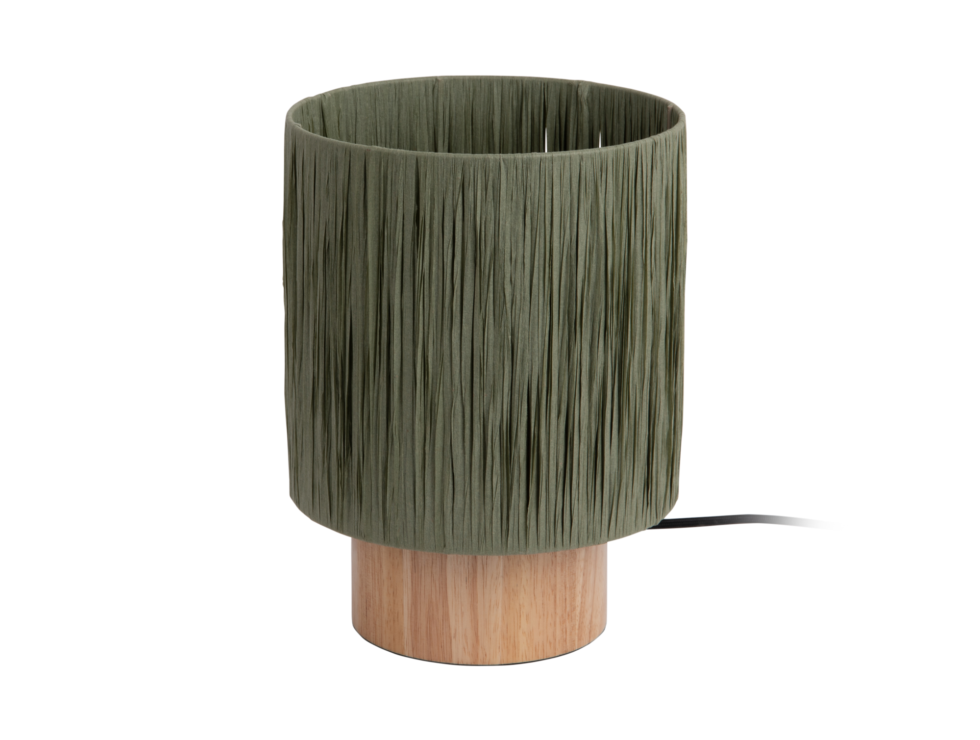 Table lamp Sheer Round grayed jade