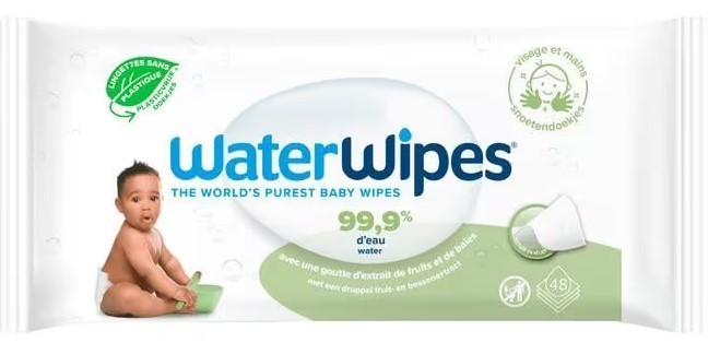 WaterWipes Snoetendoekjes 48 Stuks