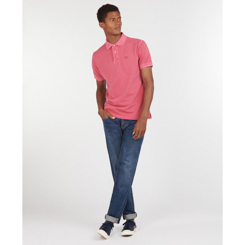 Washed Sports Polo - Polo homme