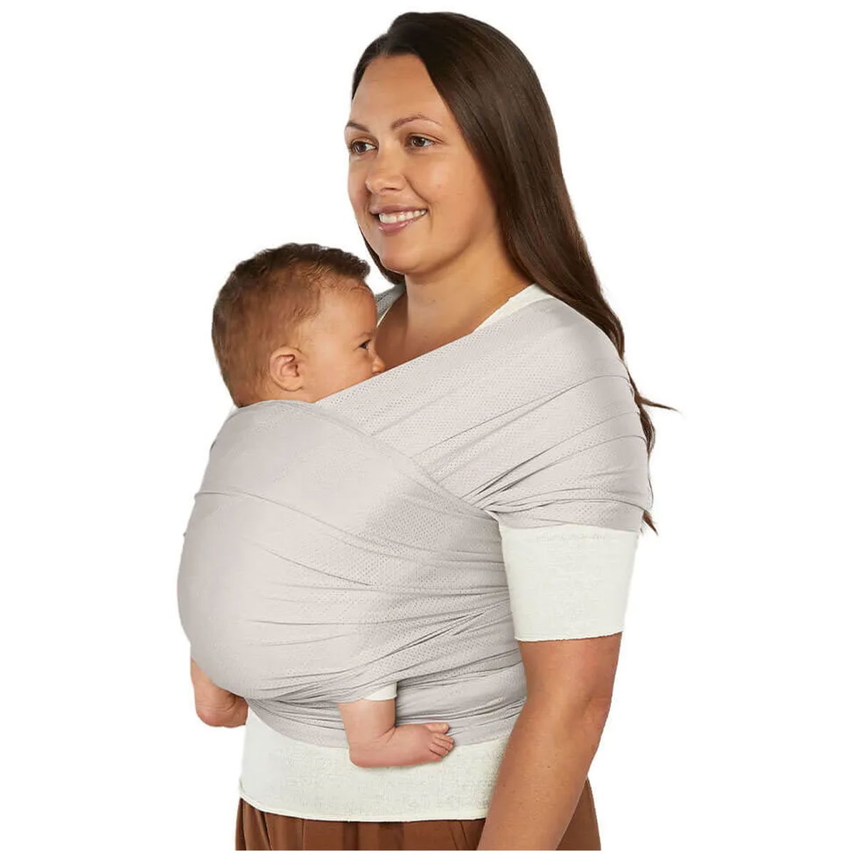 ergobabyergobaby   Aura Tragetuch Mesh softgrey