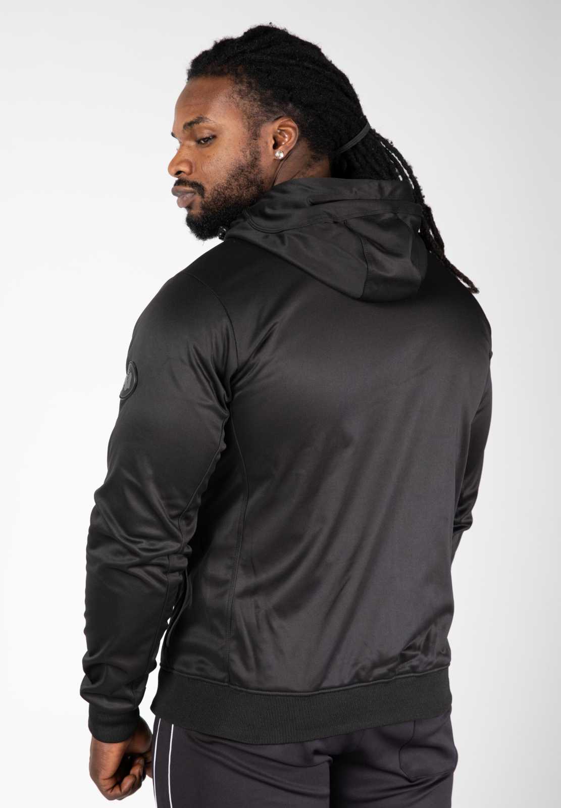 Jaqueta Softshell Glendale da Gorilla Wear, cor preta.
