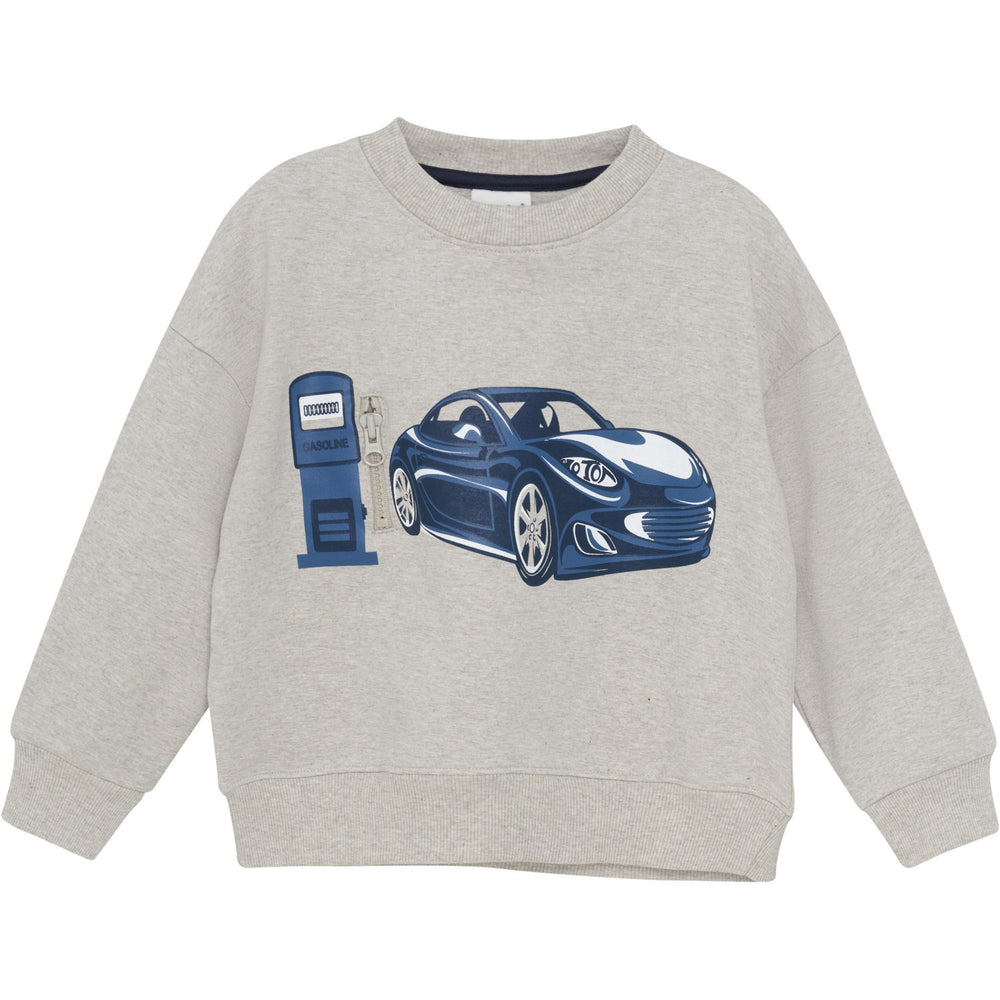 Køb Minymo Beige Melange Sweat LS