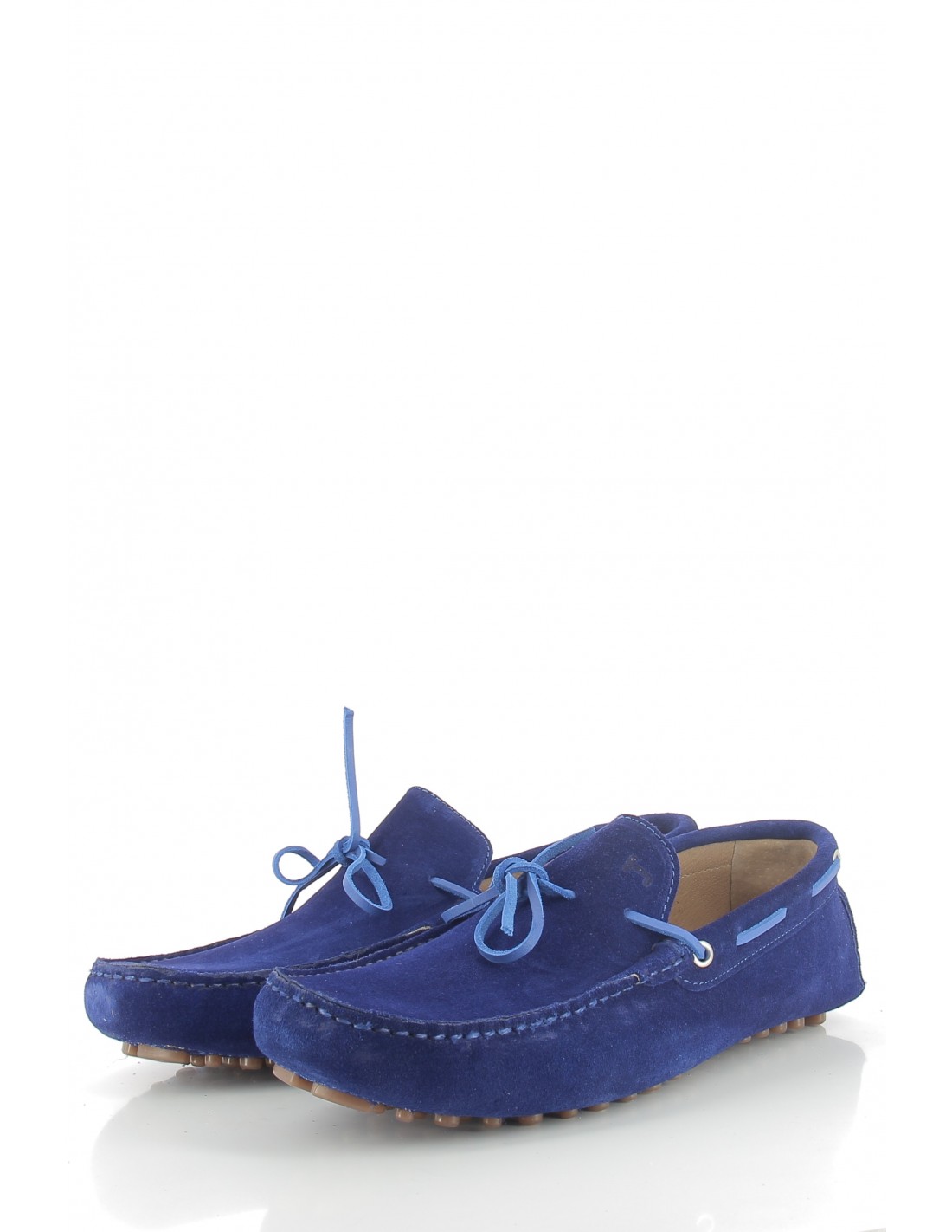 hylton Mocassin Homme 80876-11 Daim Bleu Roi