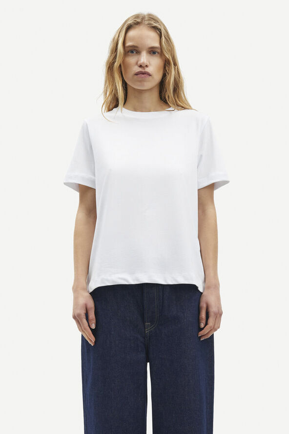 Samsøe Samsøe Camino t-shirt ss 6024 White