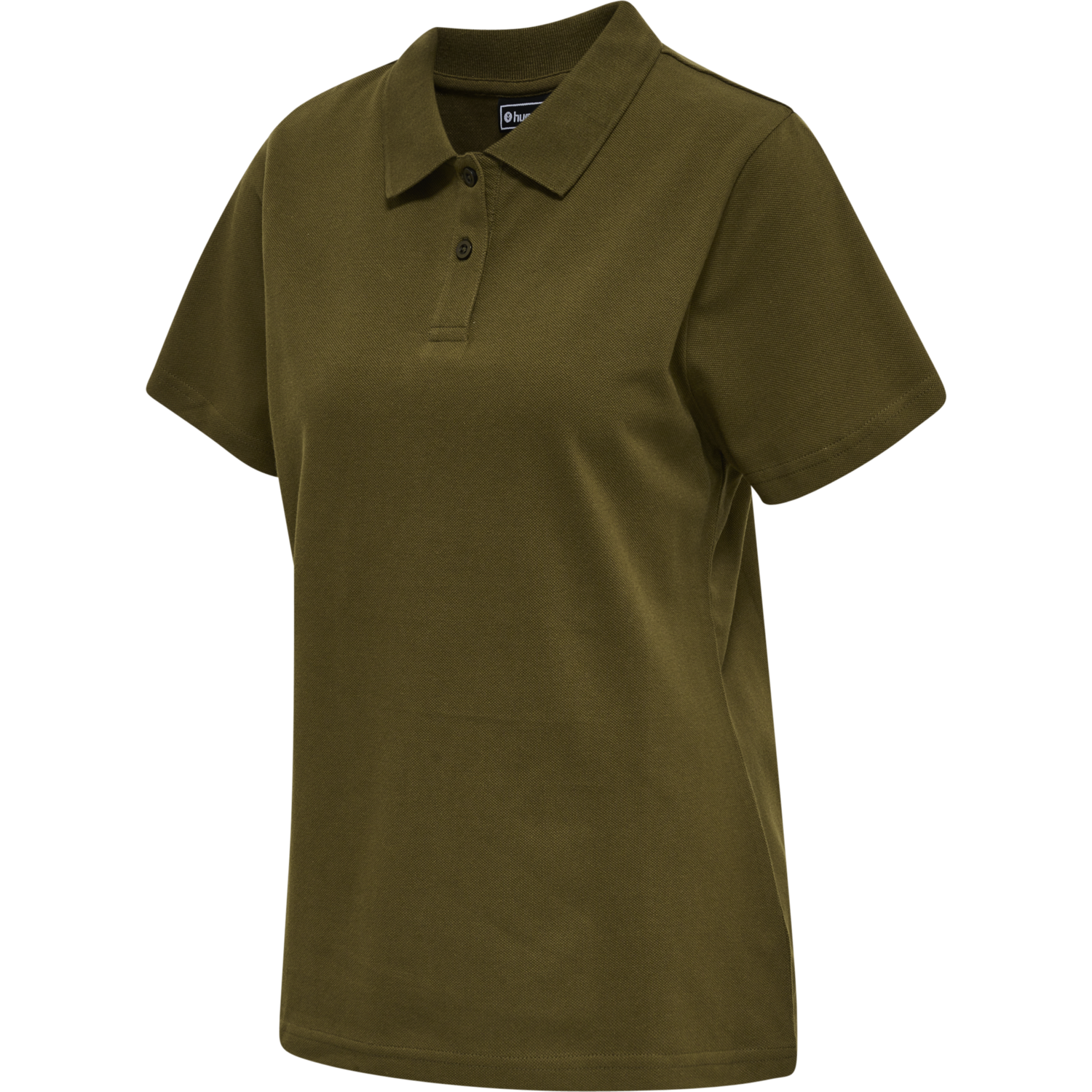 hmlRED STRETCH POLO WOMAN