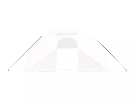 Serre tente abri plante blanche 18 x 4 x 2 cm 02_0044625