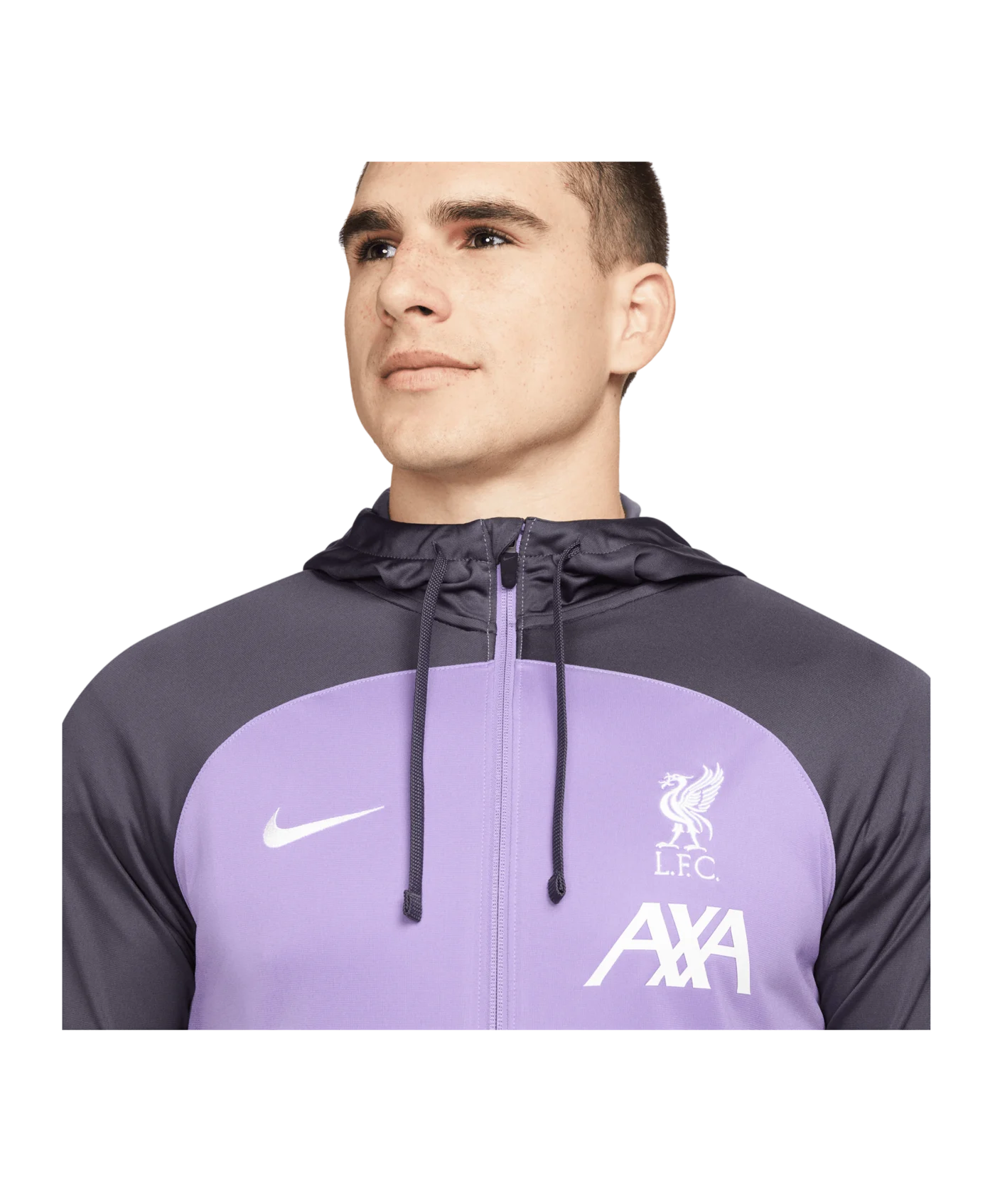 Nike FC Liverpool Strike Trainingsjacke Lila F568