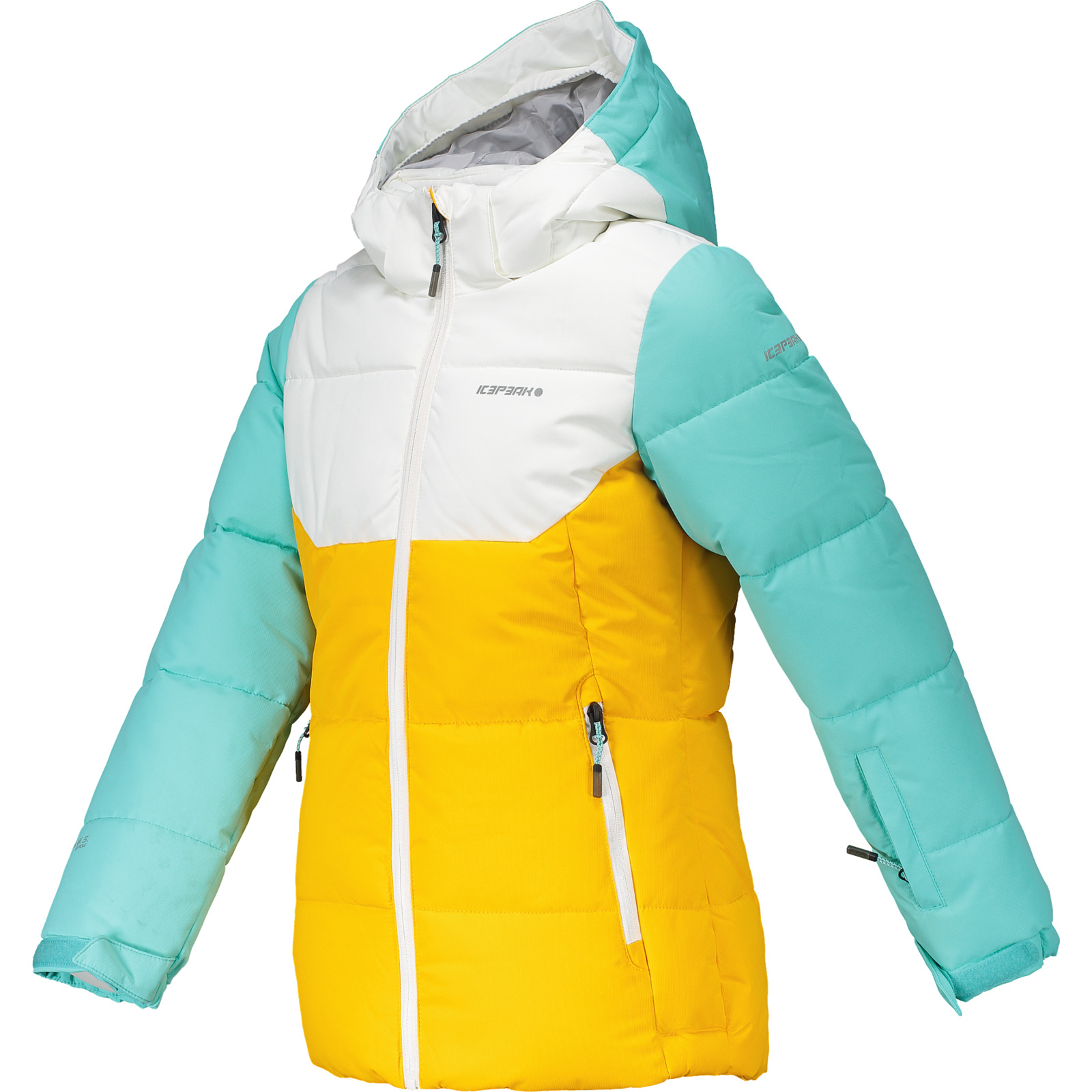 ICEPEAK LORIS Ski Jkt Mä, 128, gelb