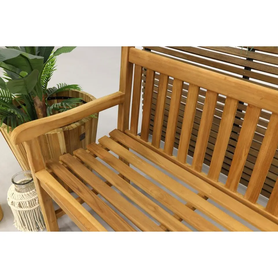 VDG Teak houten tuinbank Bison - 180 cm