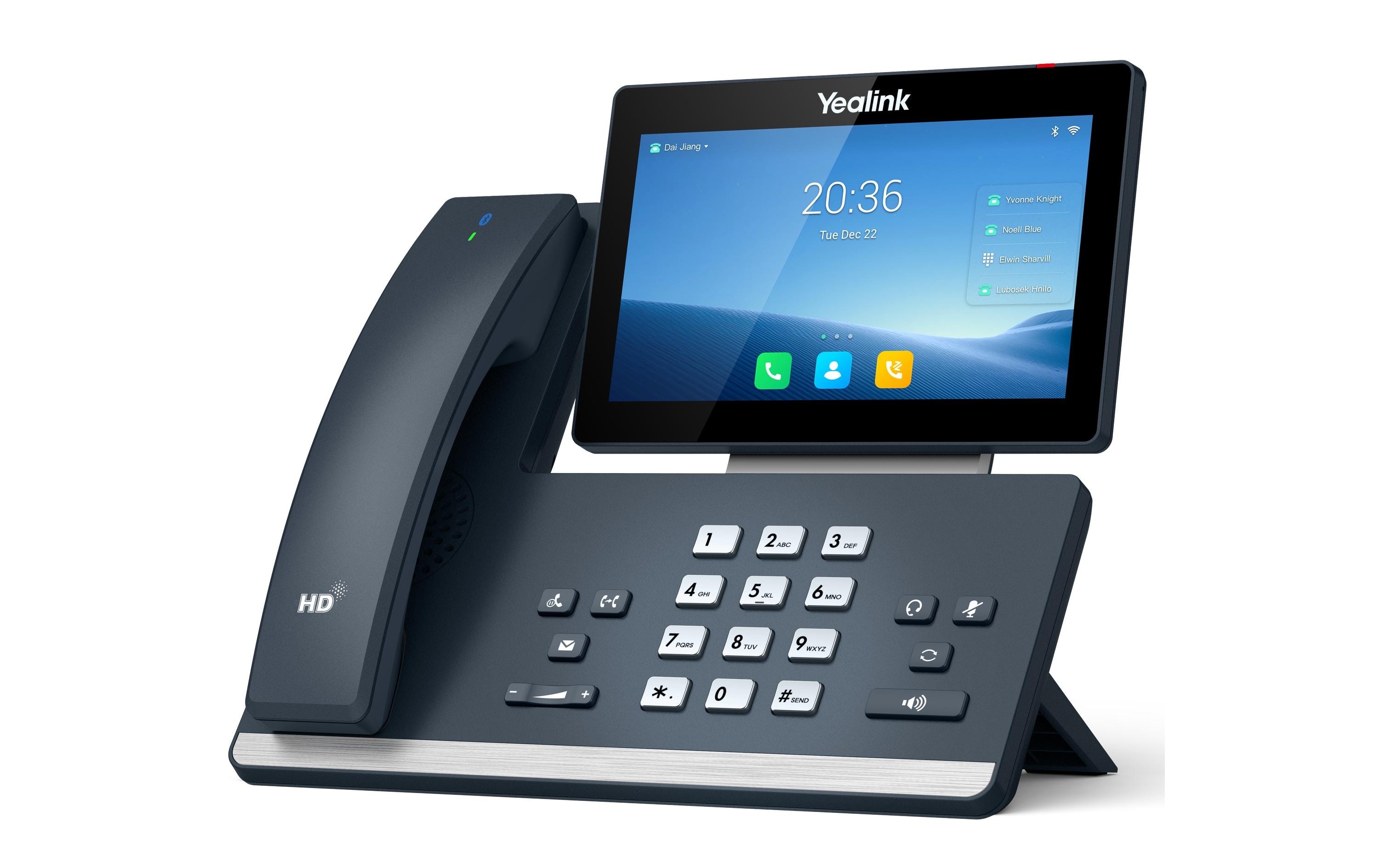 Tischtelefon T58W Pro Grau<br>Elite-Desktop-Kollaborationsgerät