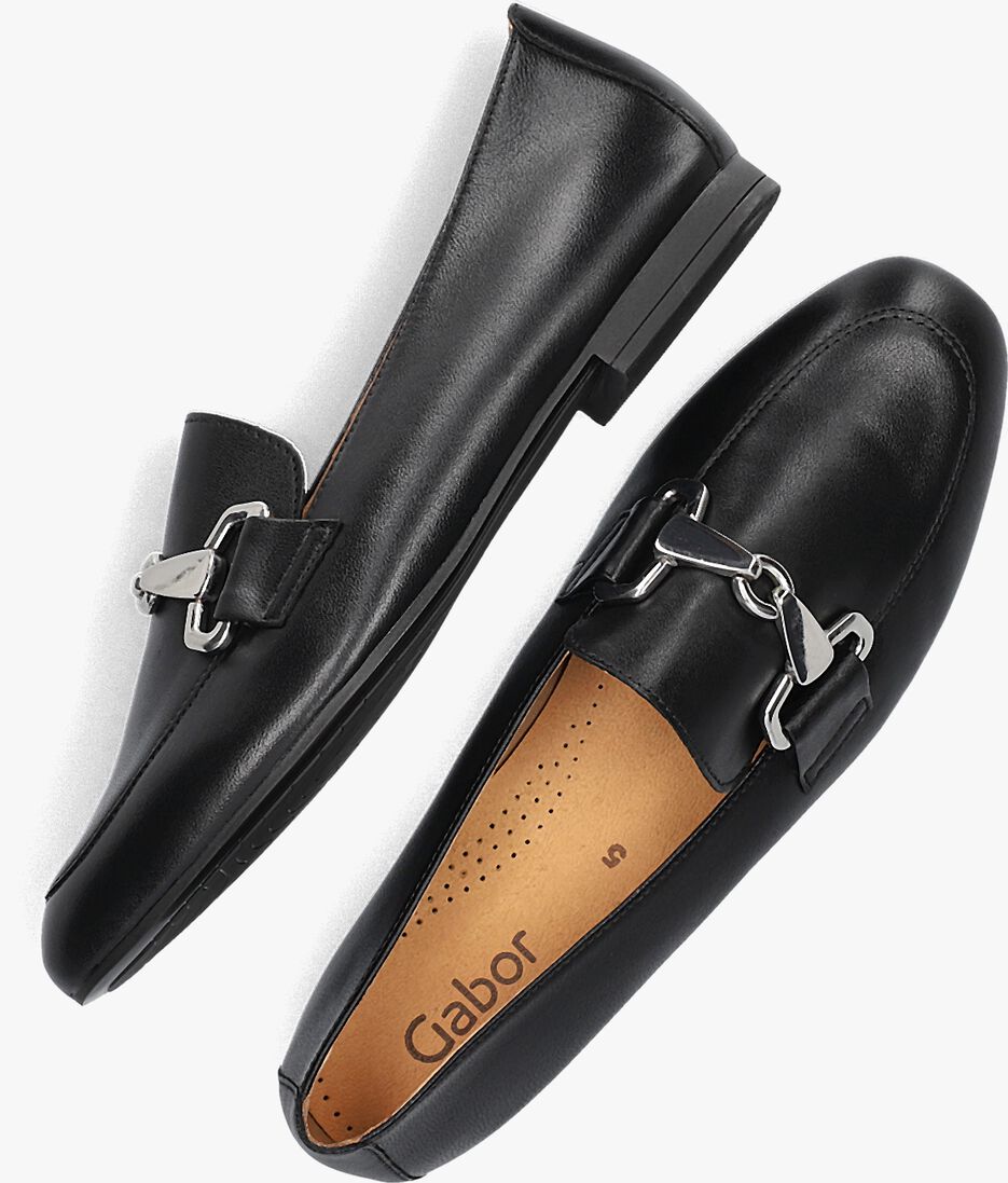 GABOR zwarte gabor loafers 211
