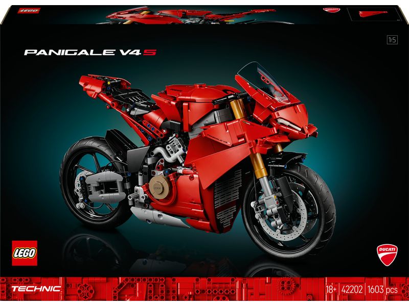 LEGO® Technic Ducati Panigale V4 S Motorrad 42202 Bauset für erwachsene Ducati-Fans