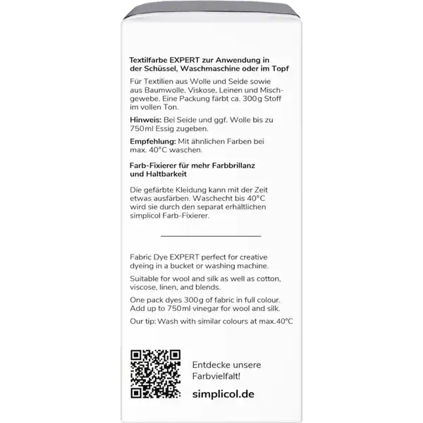 Textilfarbe expert Marine-Blau