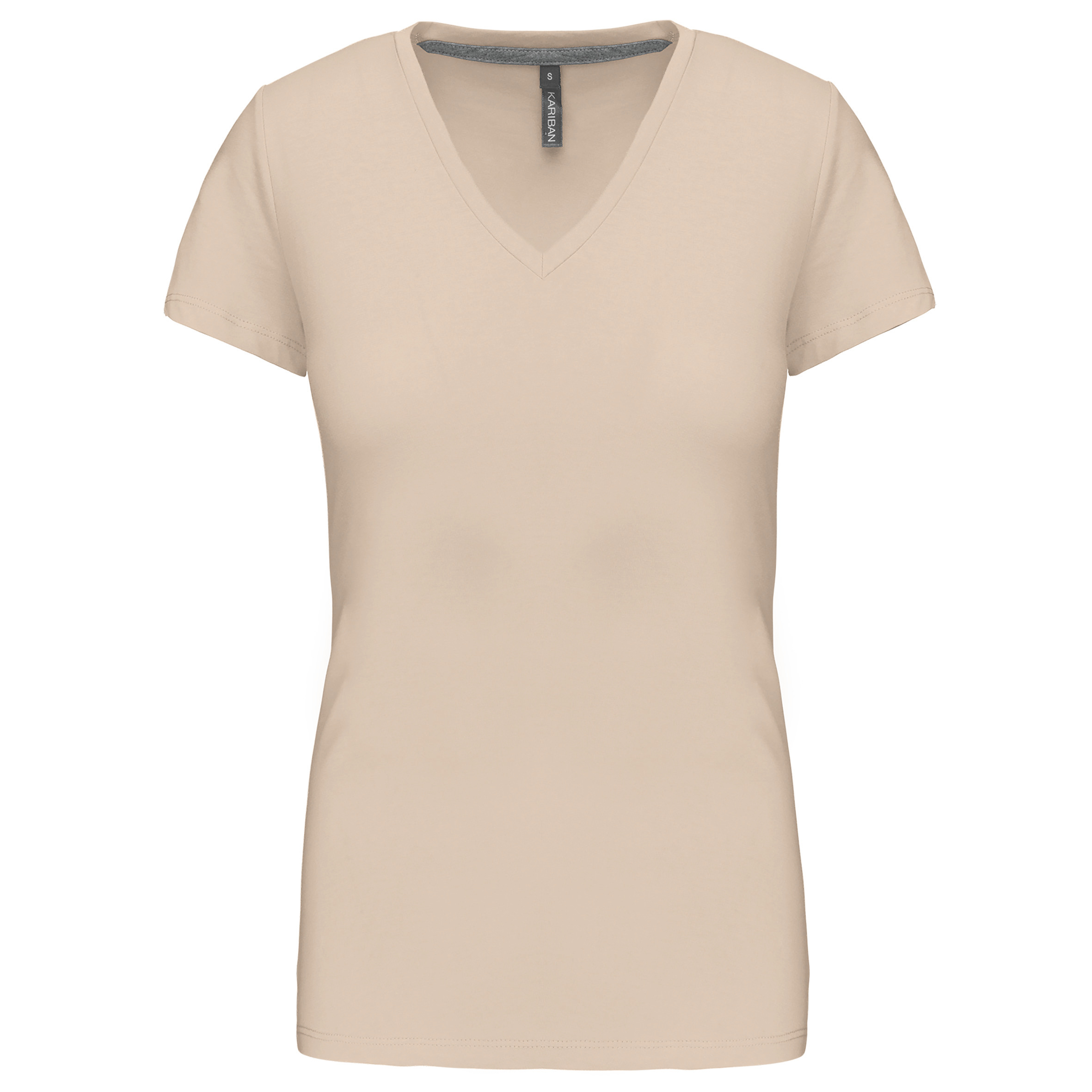 Kariban K381 - T-SHIRT COL V MANCHES COURTES FEMME