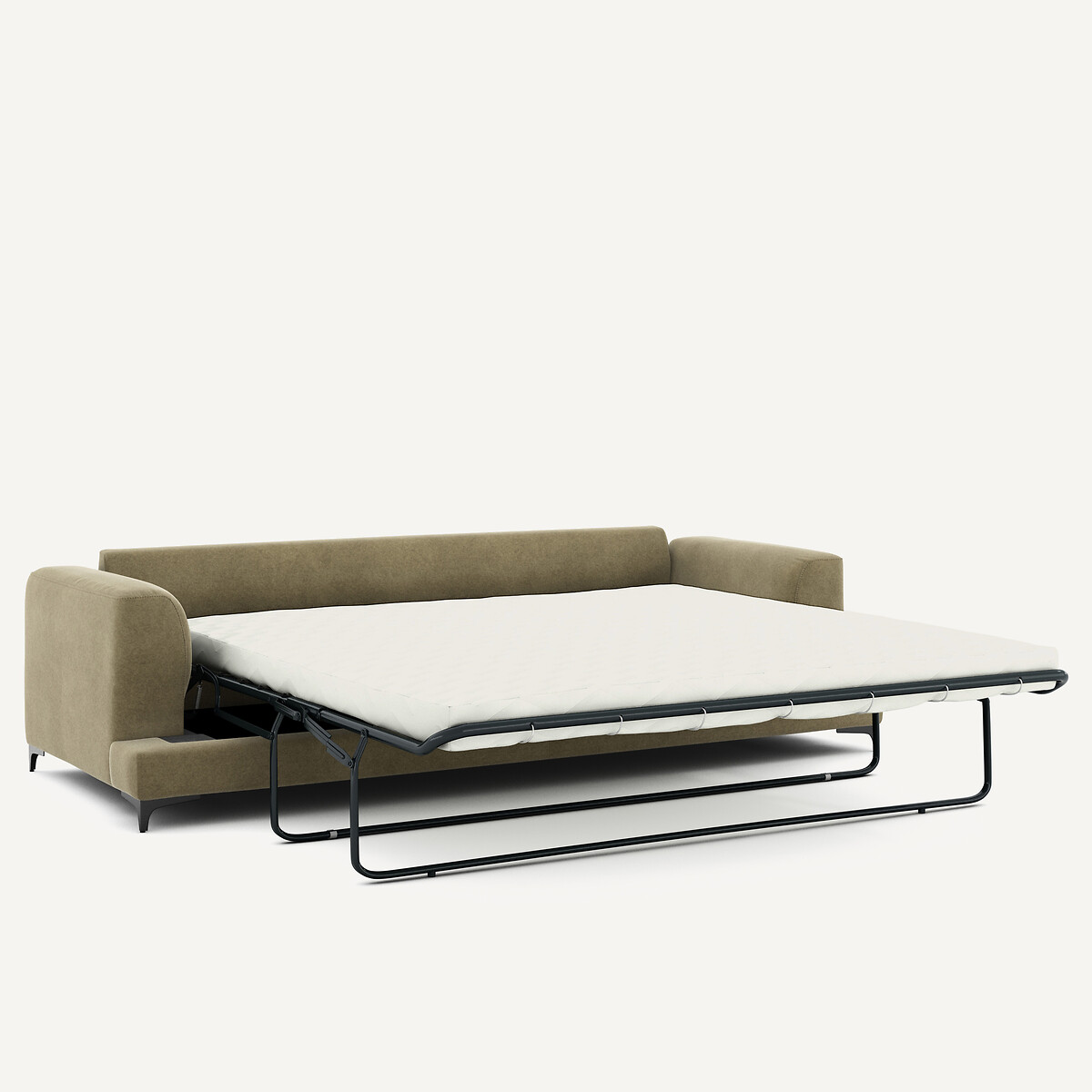 AM.PM<br>Sofá-cama de 4 lugares com forro de veludo, Marsile