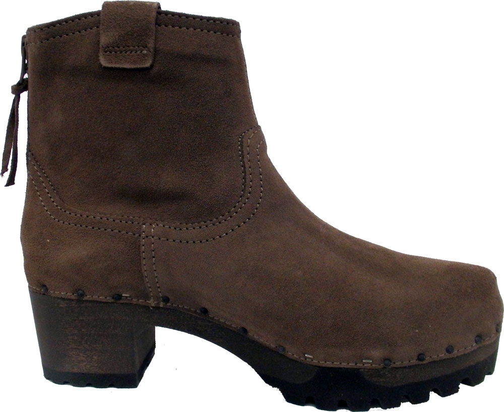 Stiefelette Softclox INKEN dark taupe Kaschmir