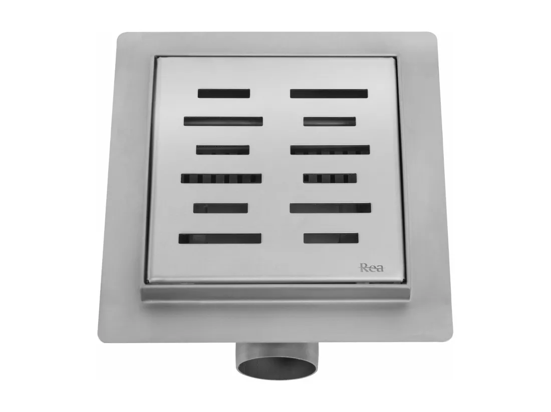 Drain Linéaire Rea Line 120X120 Brush Steel